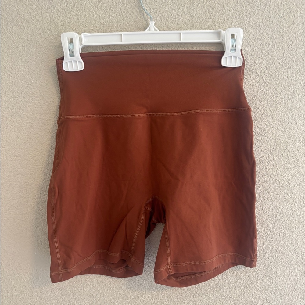SET Active Women's Bike Shorts in Rust